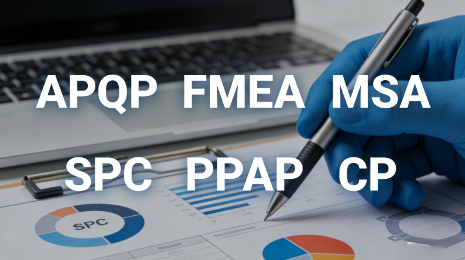 中小企业落地6大质量工具（APQP/FMEA/MSA/SPC/PPAP/CP）实用指南
